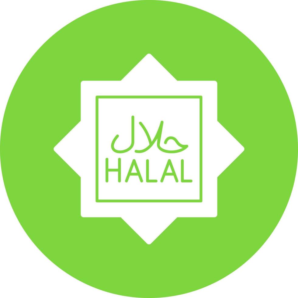 Halal Vector Icon Design