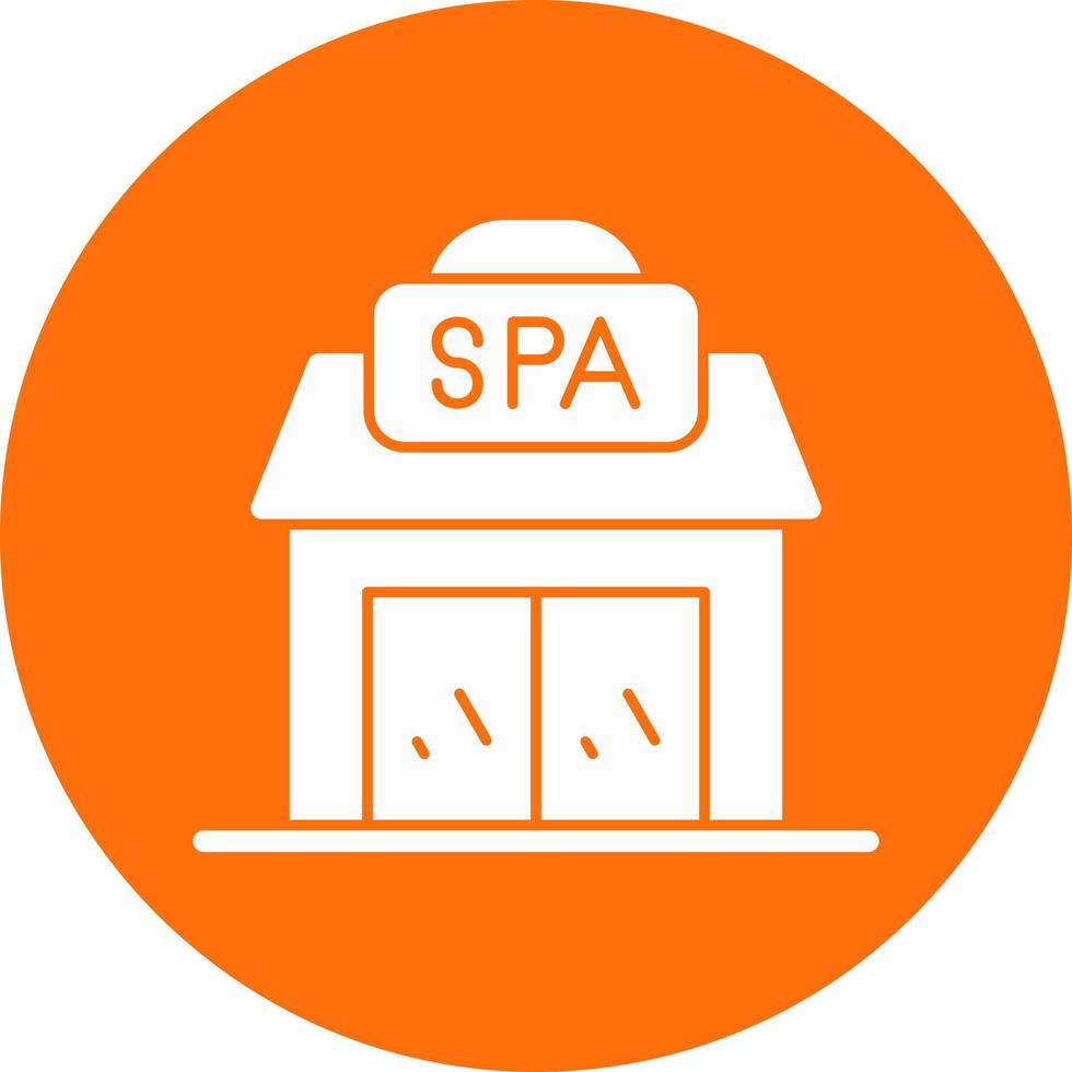 Spa Center Vector Icon Design