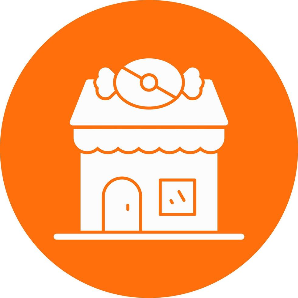 Candy Shop Vector Icon Design