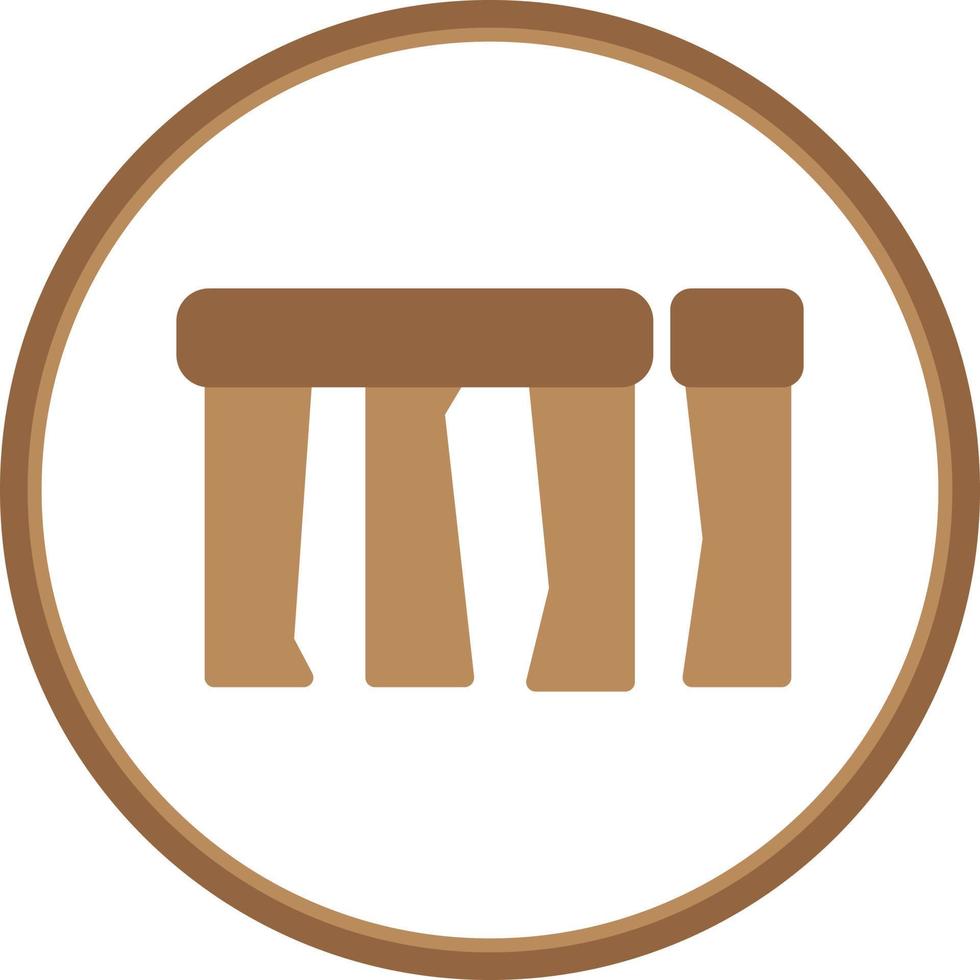 Stonehenge Vector Icon Design