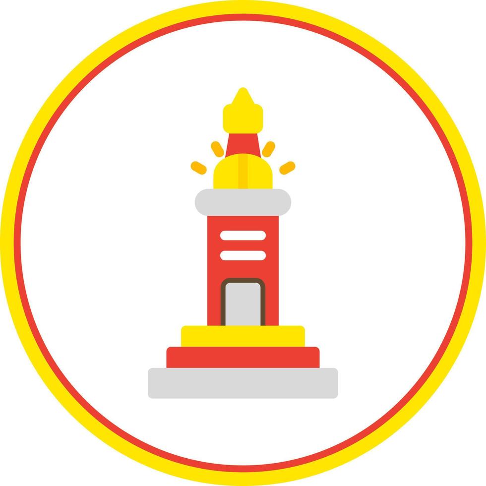 Lighthouse Of Alexandria Vector Icon Design