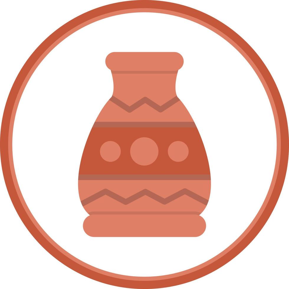 Amphora Vector Icon Design