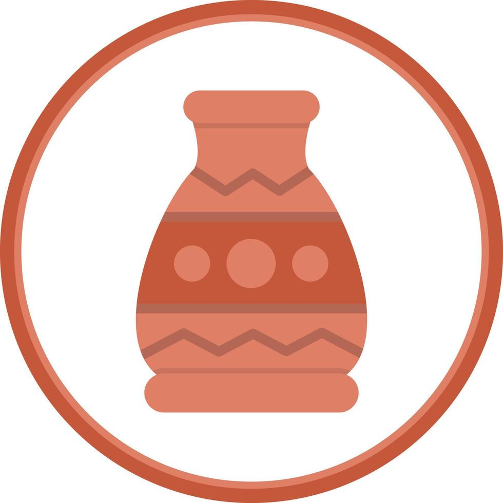 Amphora Vector Icon Design