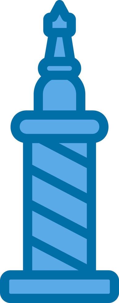 Trajans Column Vector Icon Design