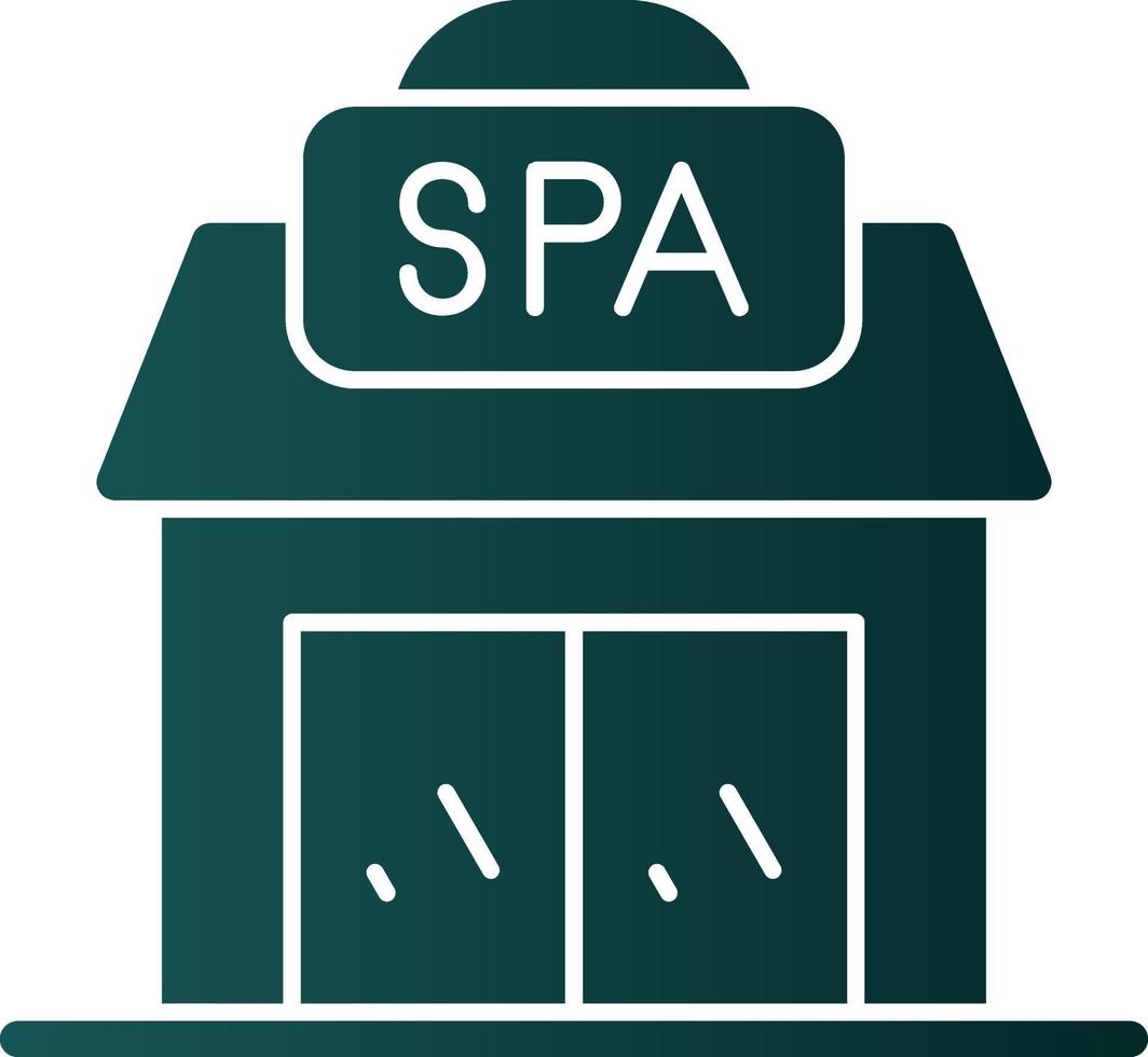 diseño de icono de vector de centro de spa