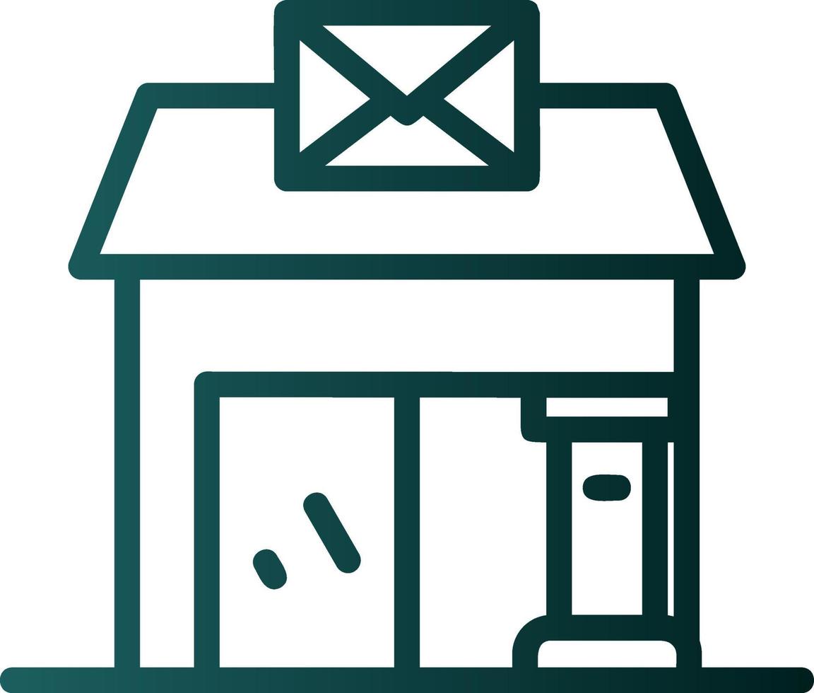 Post Office Vector Icon Design
