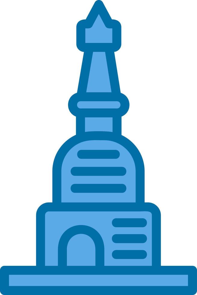 Stupa Vector Icon Design