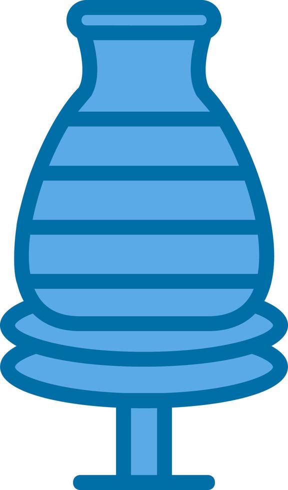 Potter Wheel Vector Icon Design