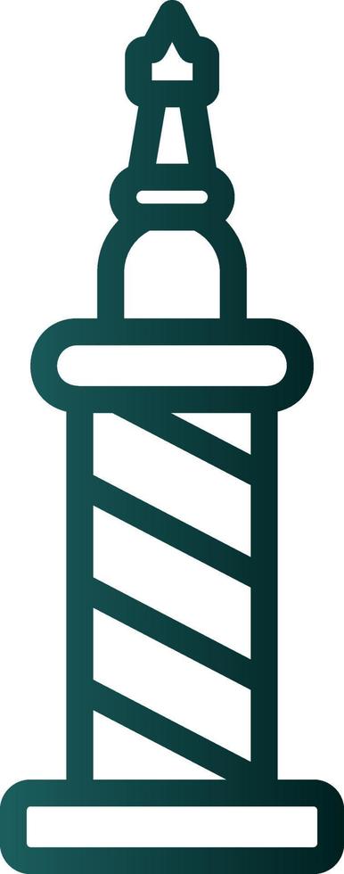 Trajans Column Vector Icon Design