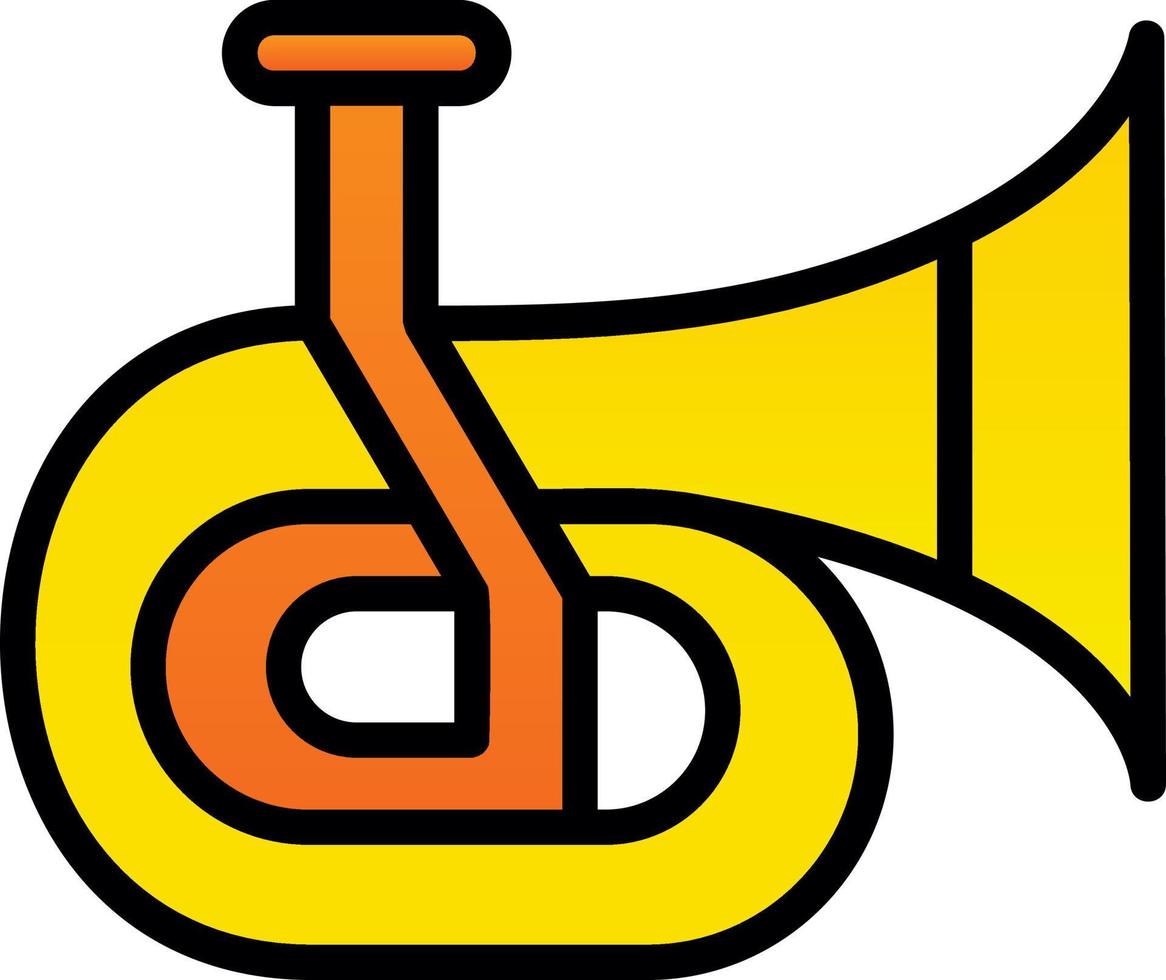 diseño de icono de vector de tuba