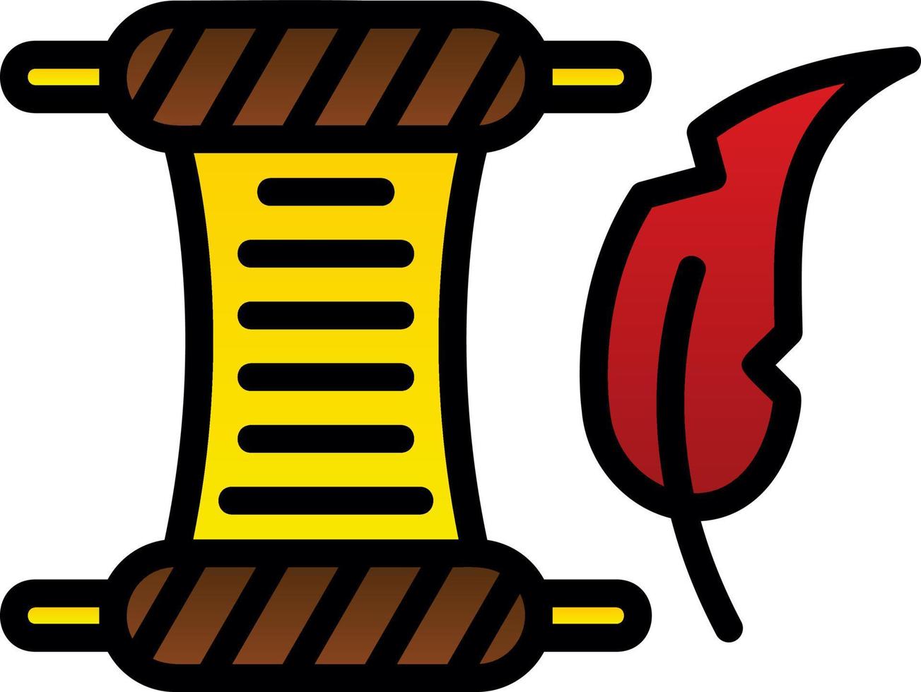 Papyrus Vector Icon Design