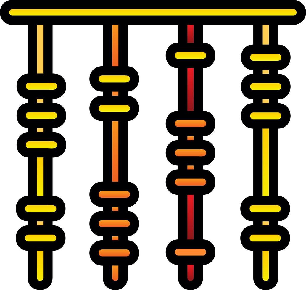 diseño de icono de vector de quipu