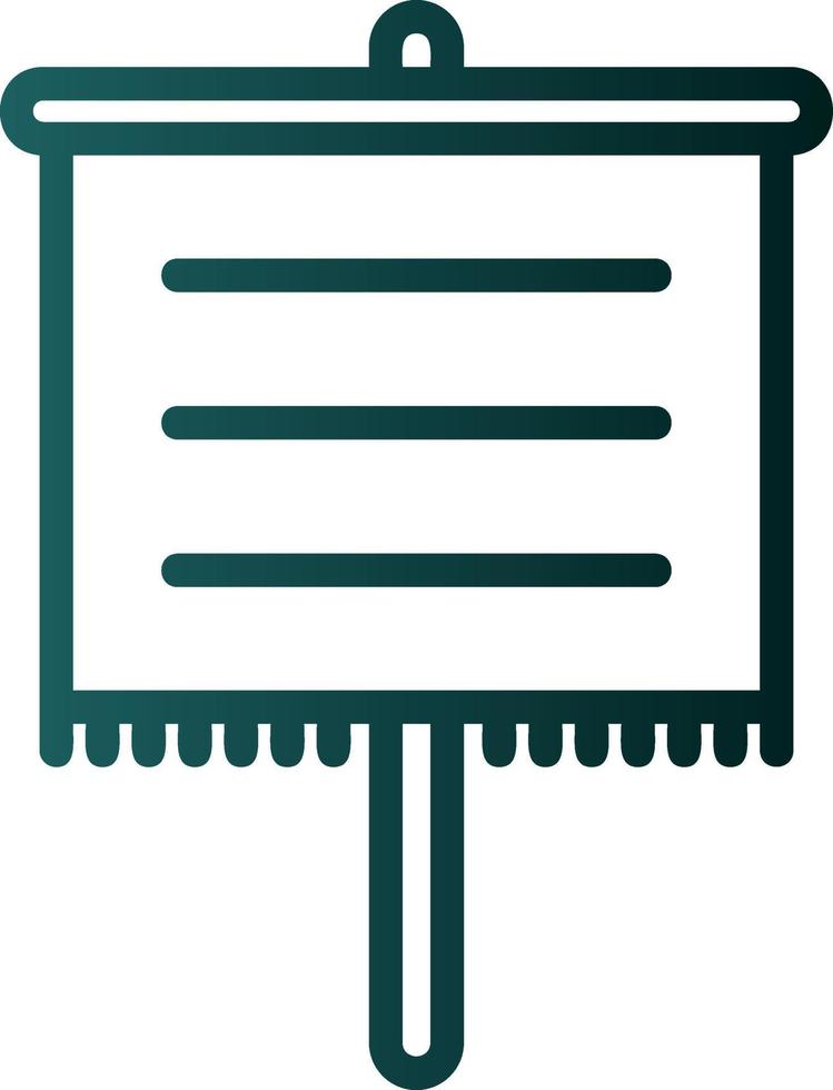 Vexillum Vector Icon Design