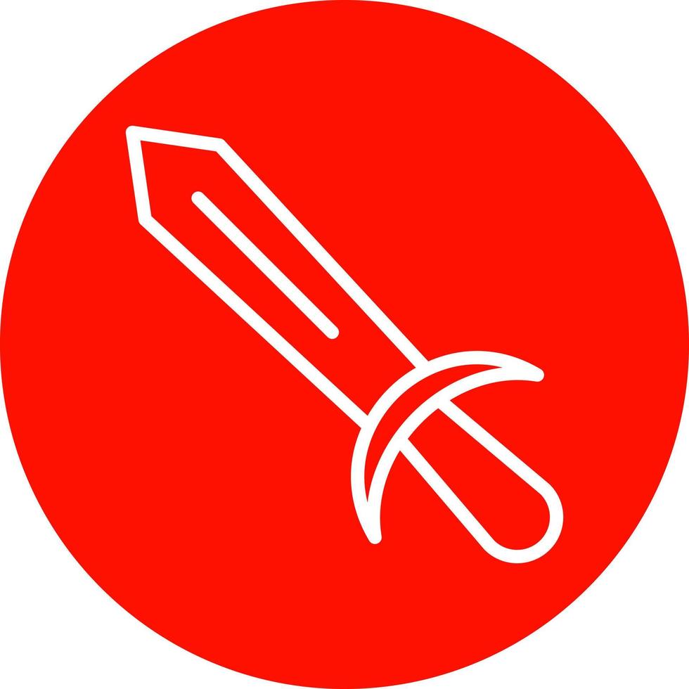 Sword Vector Icon Design