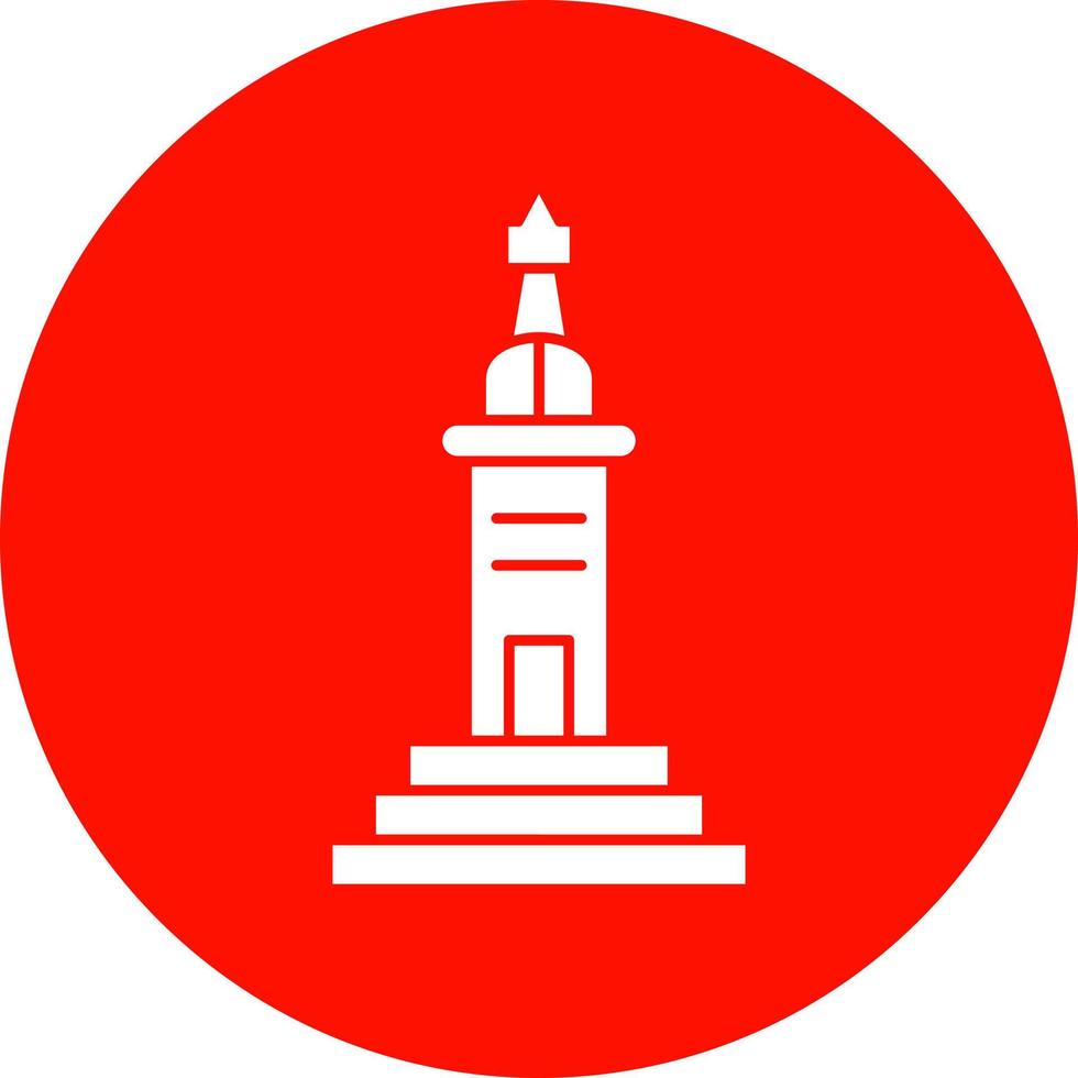 Lighthouse Of Alexandria Vector Icon Design