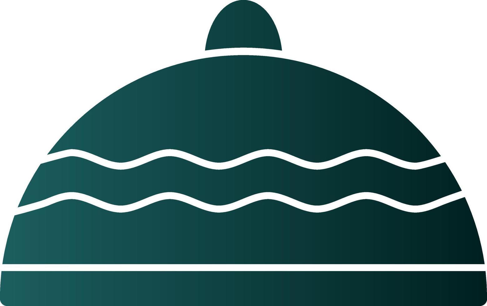 Skullcap Vector Icon Design