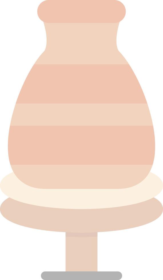 Potter Wheel Vector Icon Design