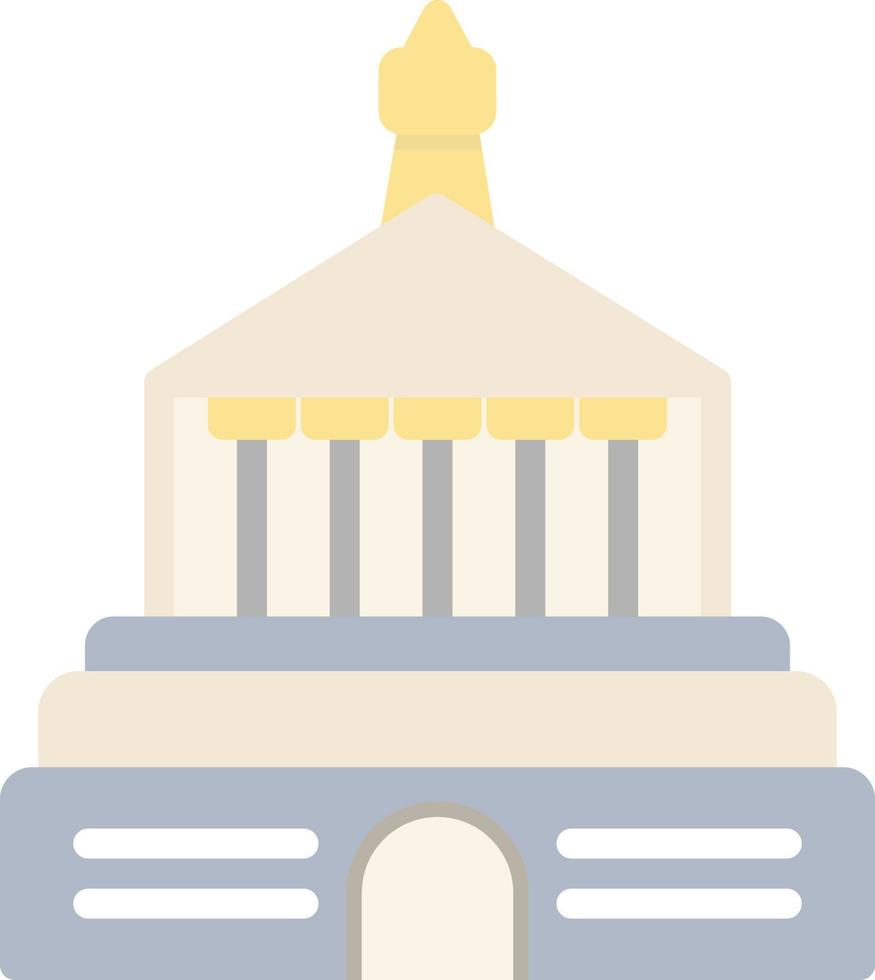 Halicarnassus Mausoleum Vector Icon Design