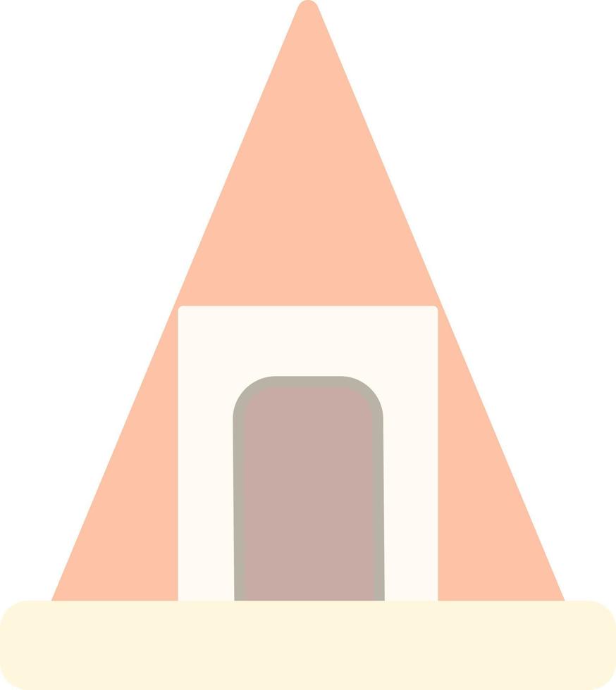 Nubian Pyramids Vector Icon Design