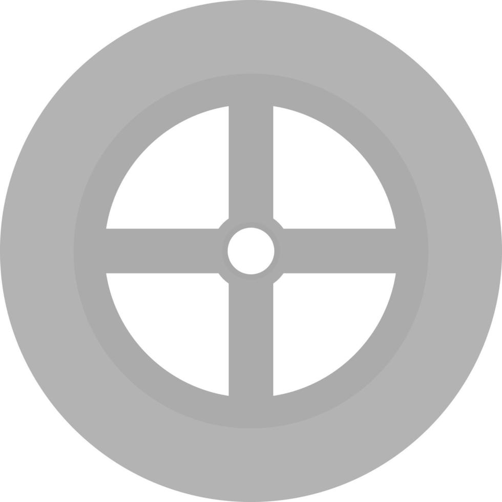 Wheel Vector Icon Design