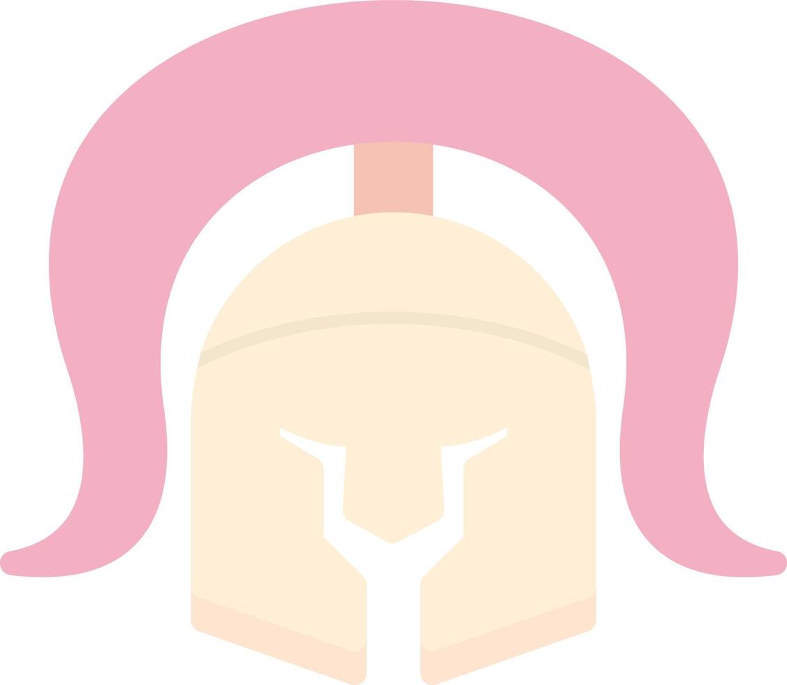 diseño de icono de vector de casco romano