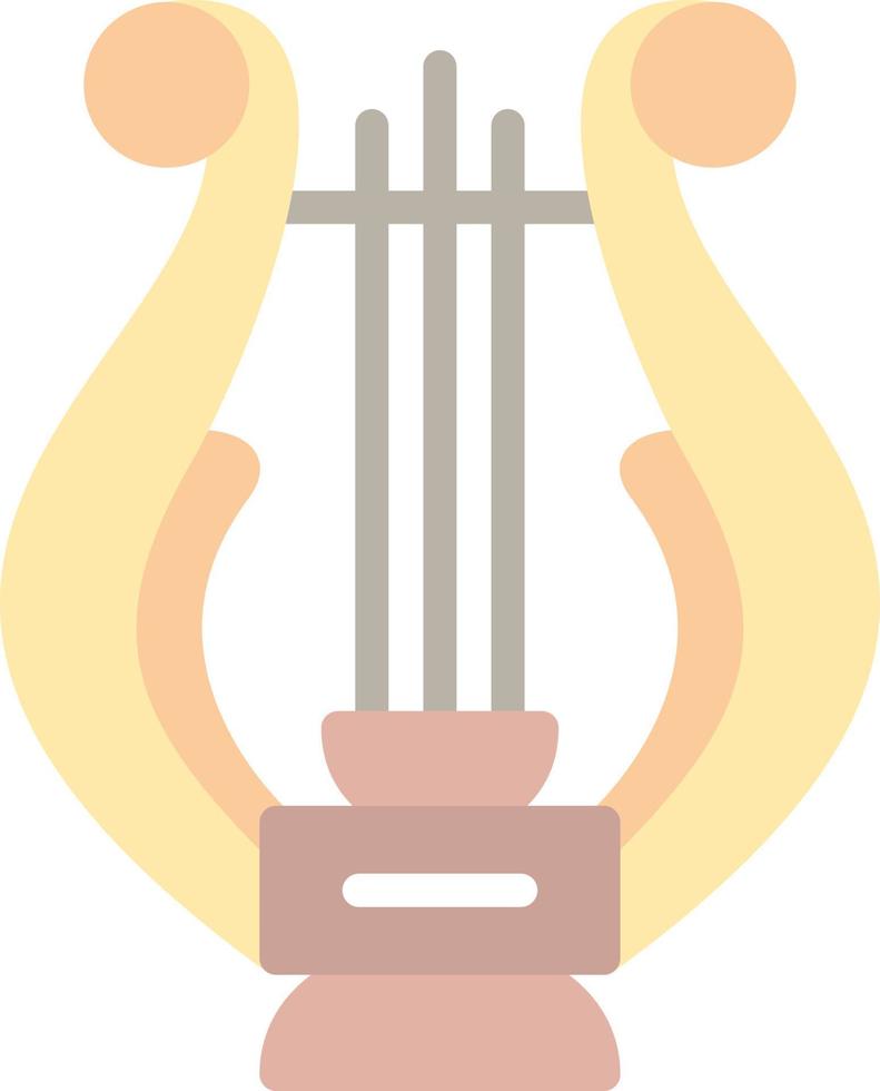 Lyre Vector Icon Design