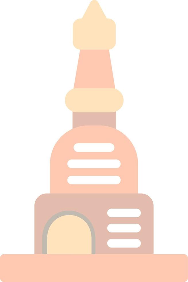 Stupa Vector Icon Design