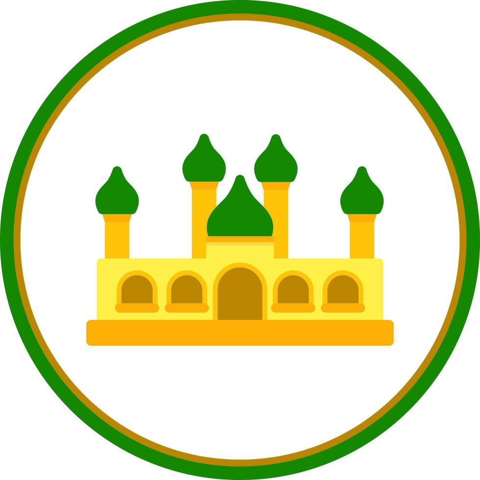 diseño de icono de vector de mezquita