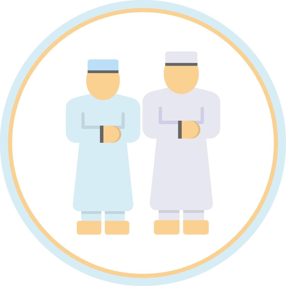 Friday Prayer Vector Icon Design