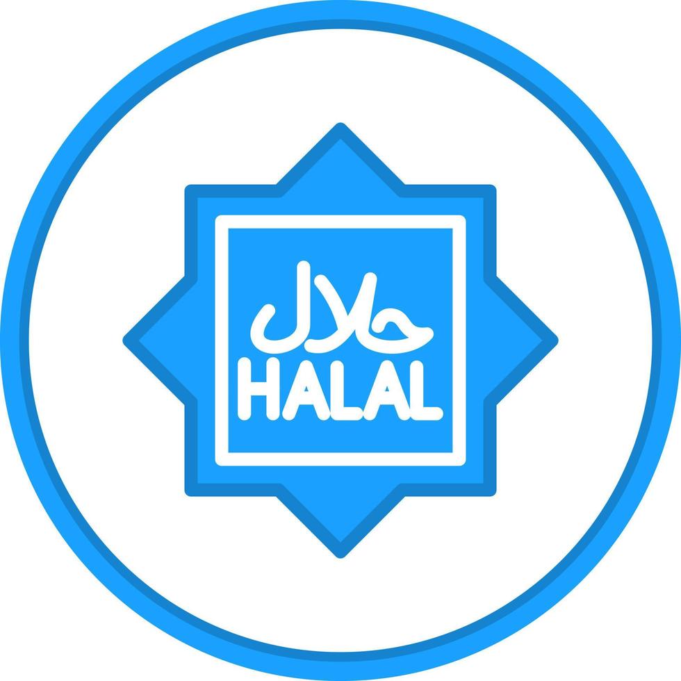 Halal Vector Icon Design