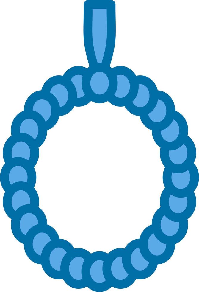 Praying Beads Vector Icon Design