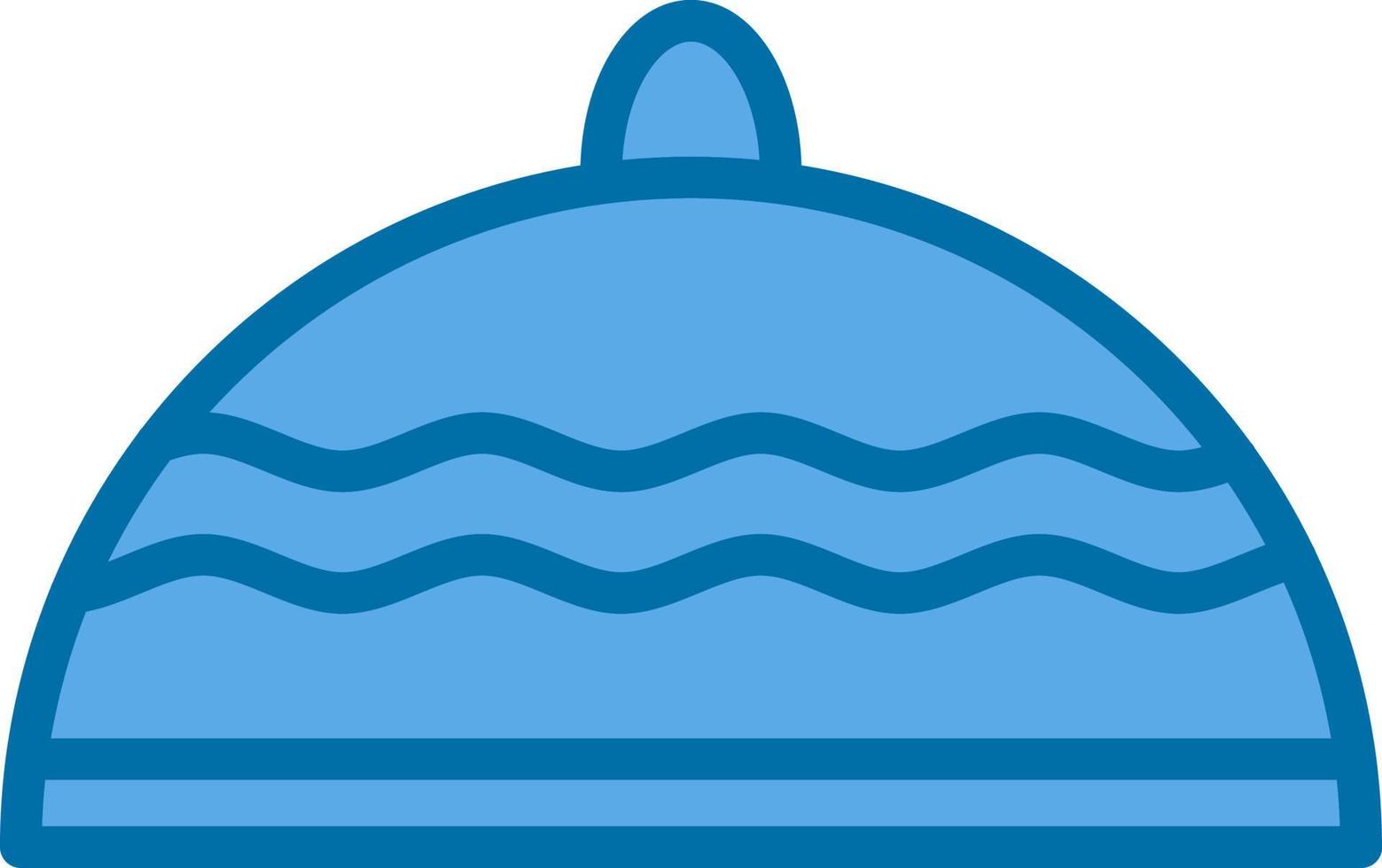 Skullcap Vector Icon Design