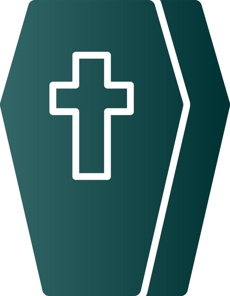 Coffin Vector Icon Design
