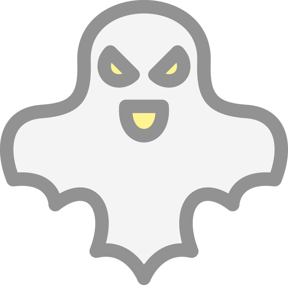 diseño de icono de vector fantasma