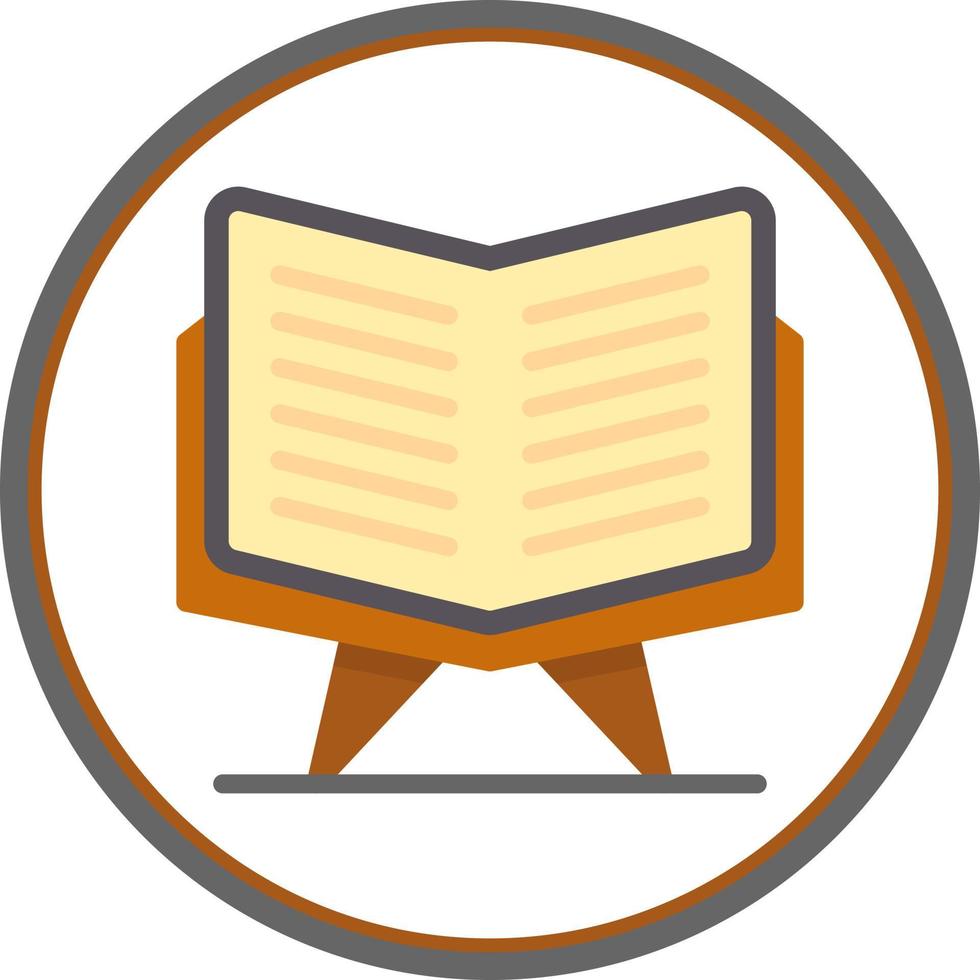 Open Quran Vector Icon Design