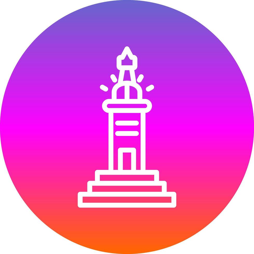 Lighthouse Of Alexandria Vector Icon Design