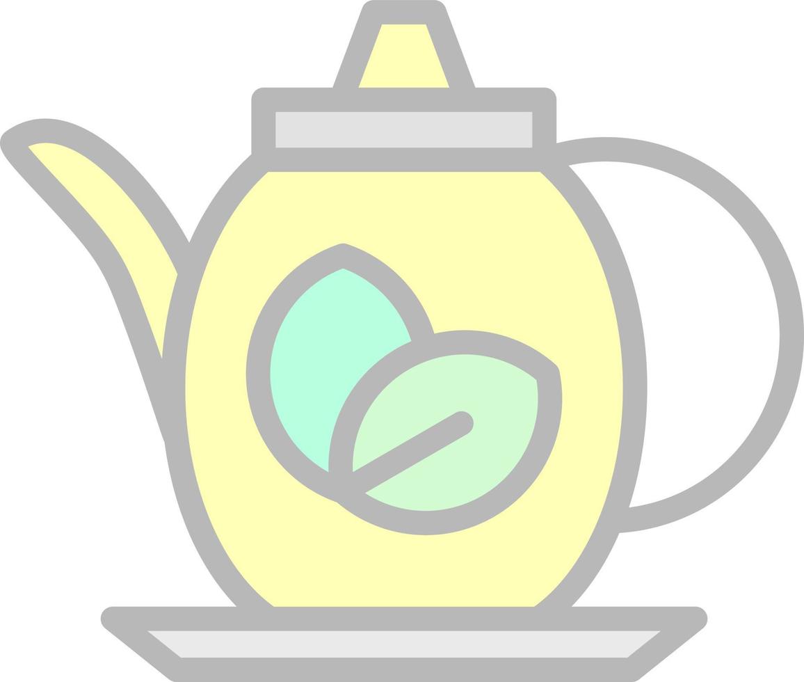 Teapot Vector Icon Design
