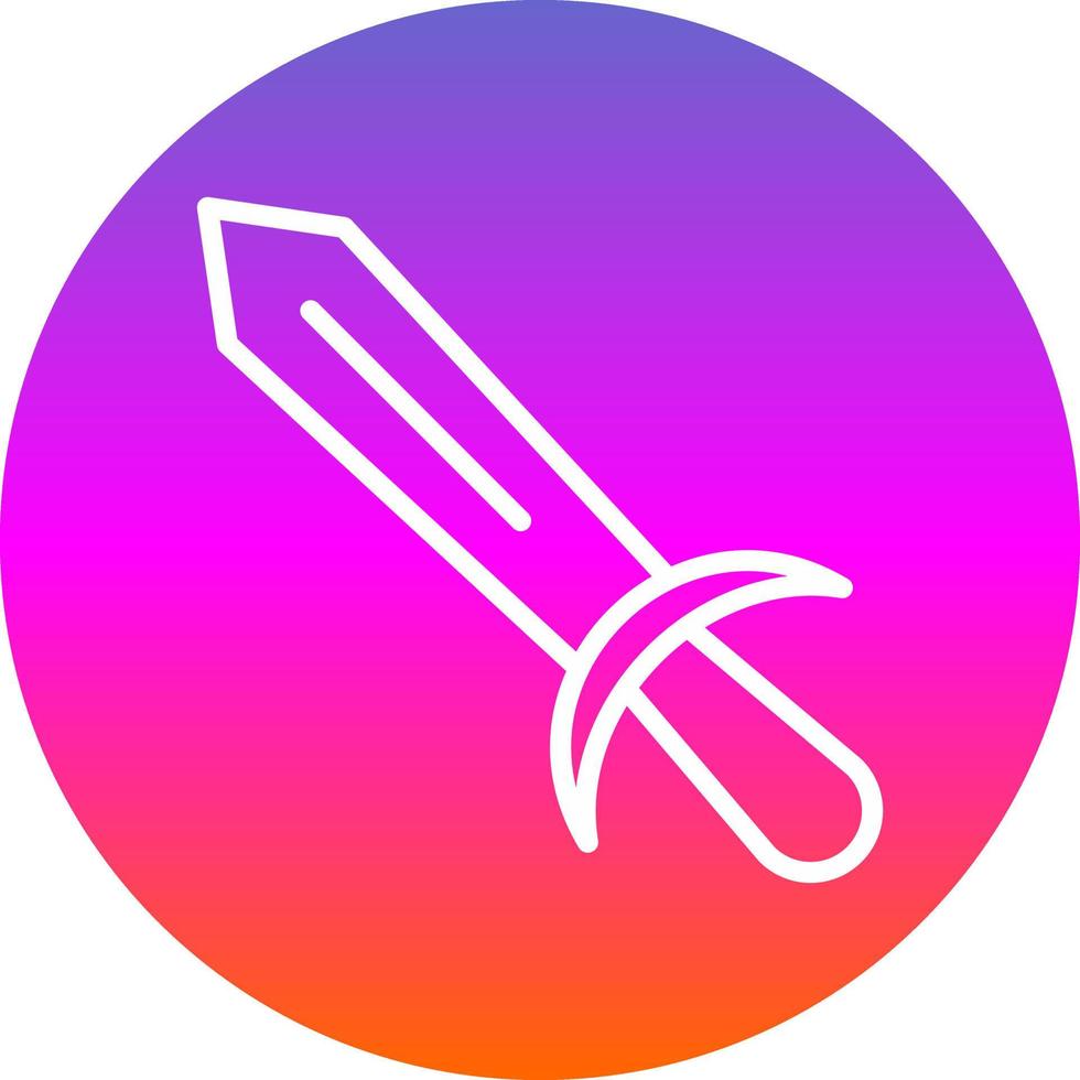 Sword Vector Icon Design