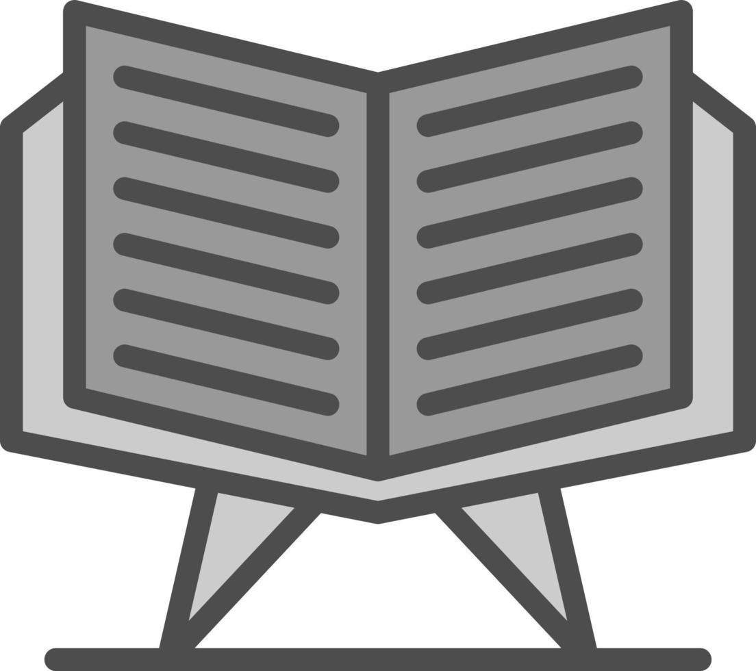 Open Quran Vector Icon Design