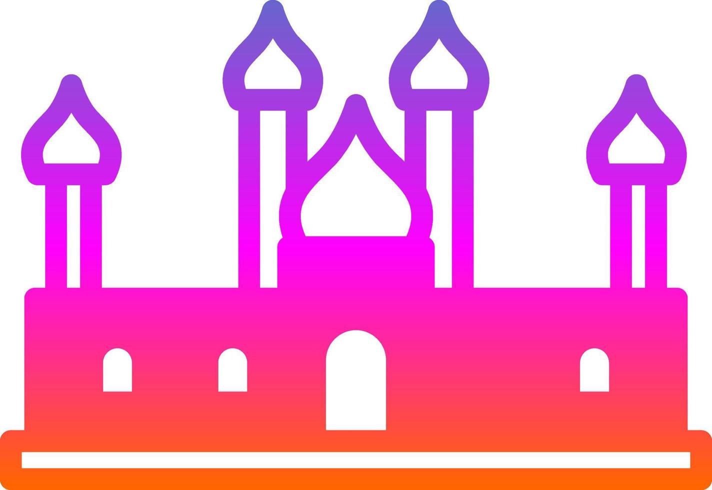 Mosque Vector Icon Design
