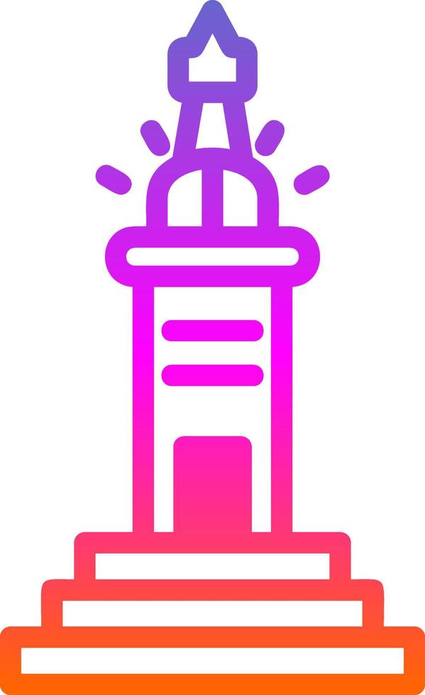 Lighthouse Of Alexandria Vector Icon Design