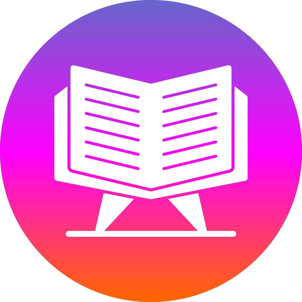 Open Quran Vector Icon Design
