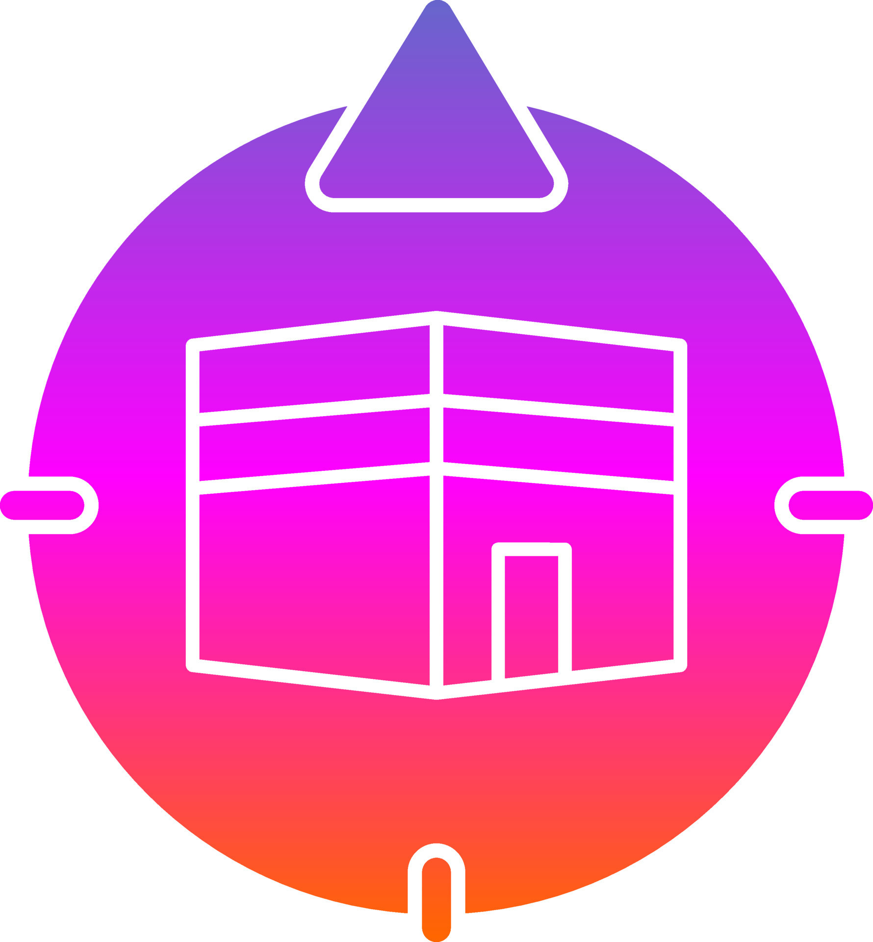 Qibla Direction Vector Icon Design 15754185 Vector Art at Vecteezy