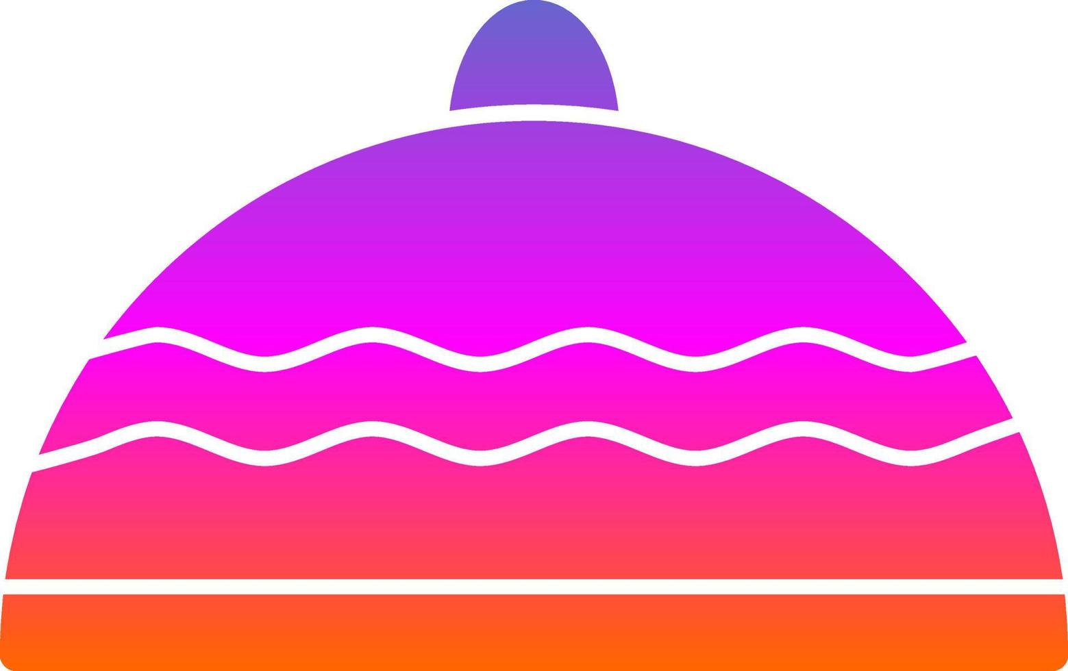 Skullcap Vector Icon Design