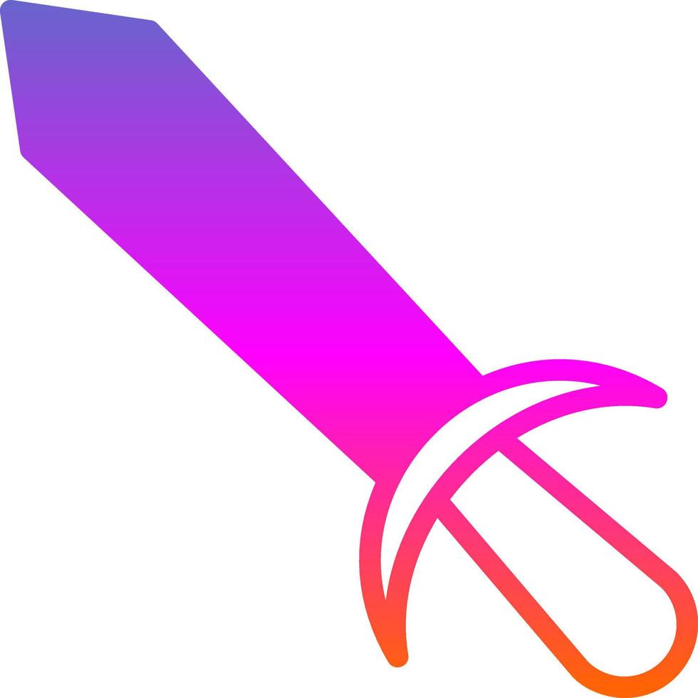 Sword Vector Icon Design