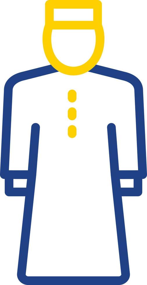 Muslim Man Vector Icon Design