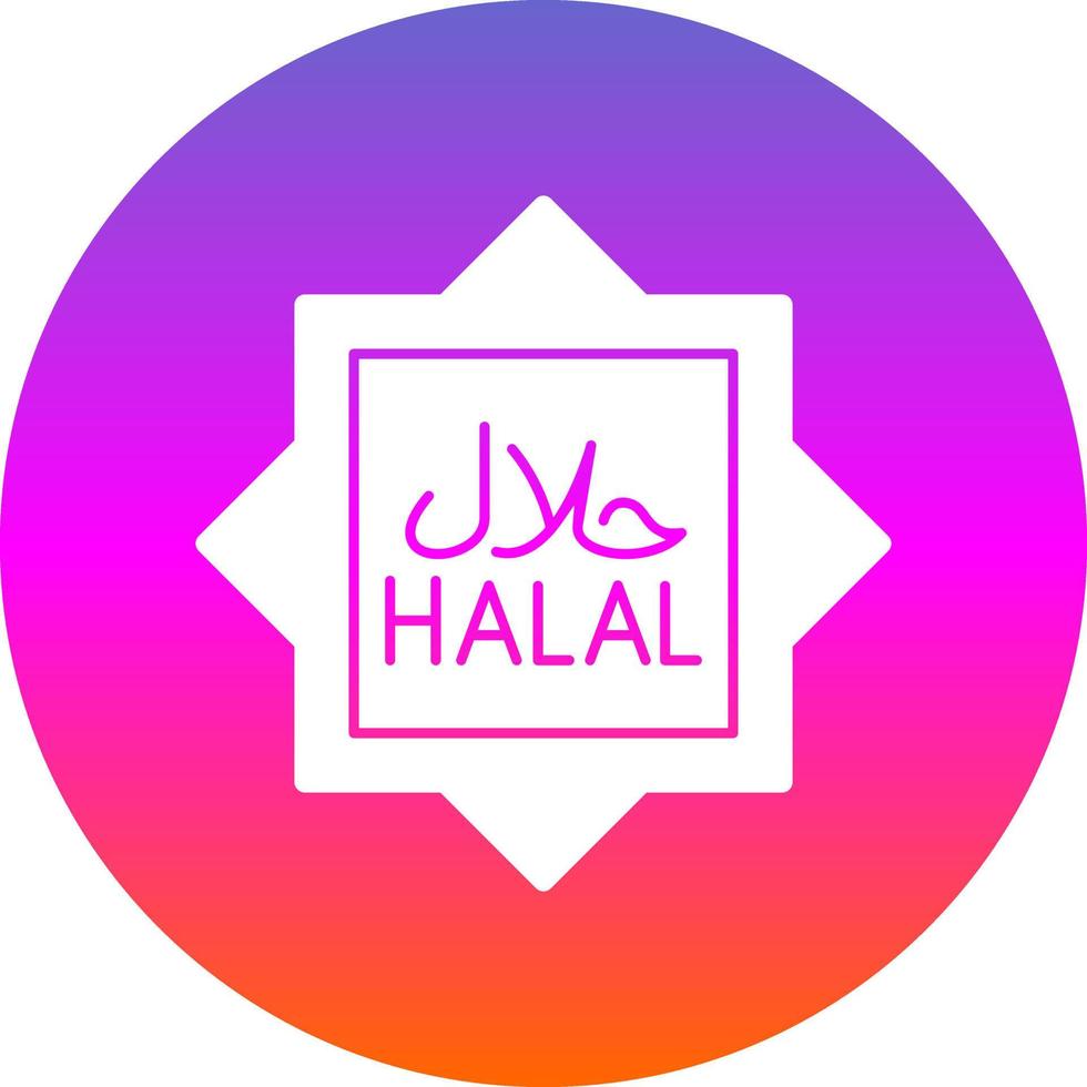 Halal Vector Icon Design