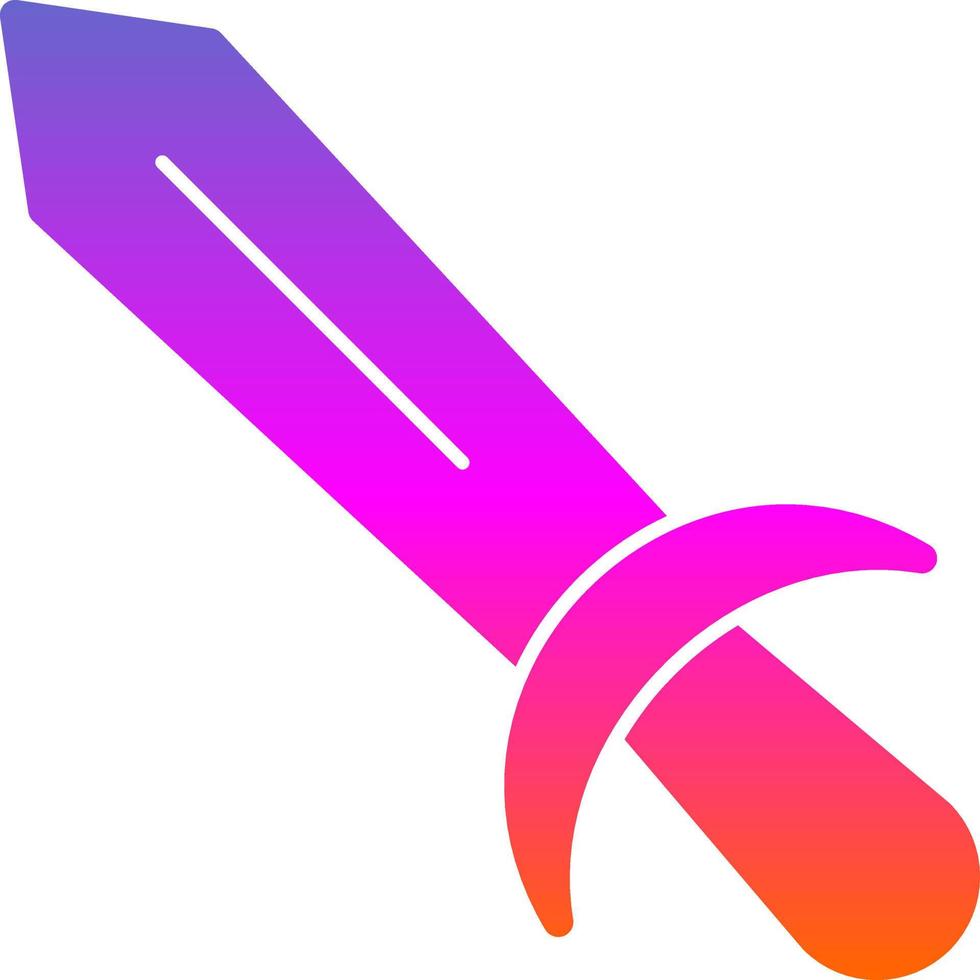 Sword Vector Icon Design
