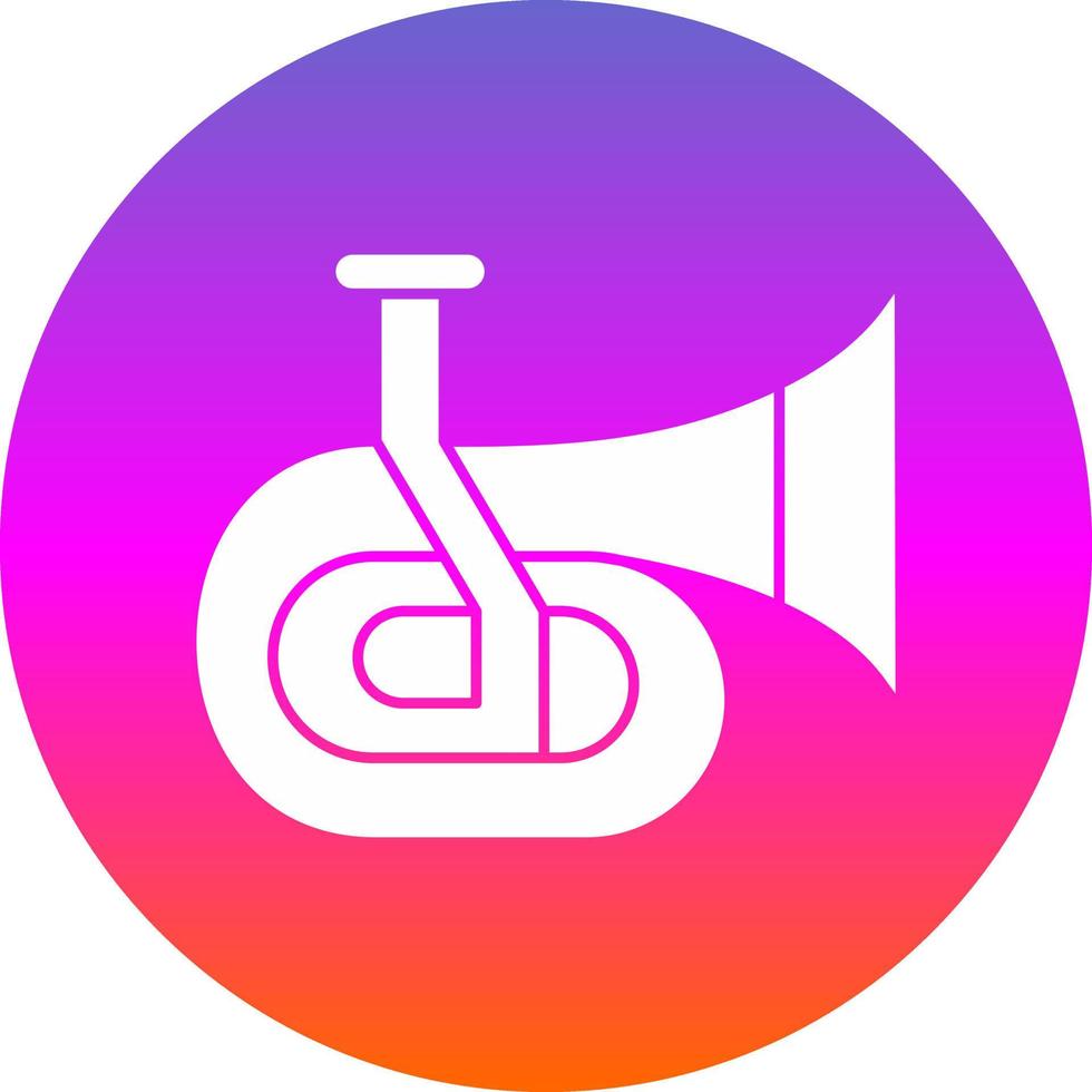 diseño de icono de vector de tuba