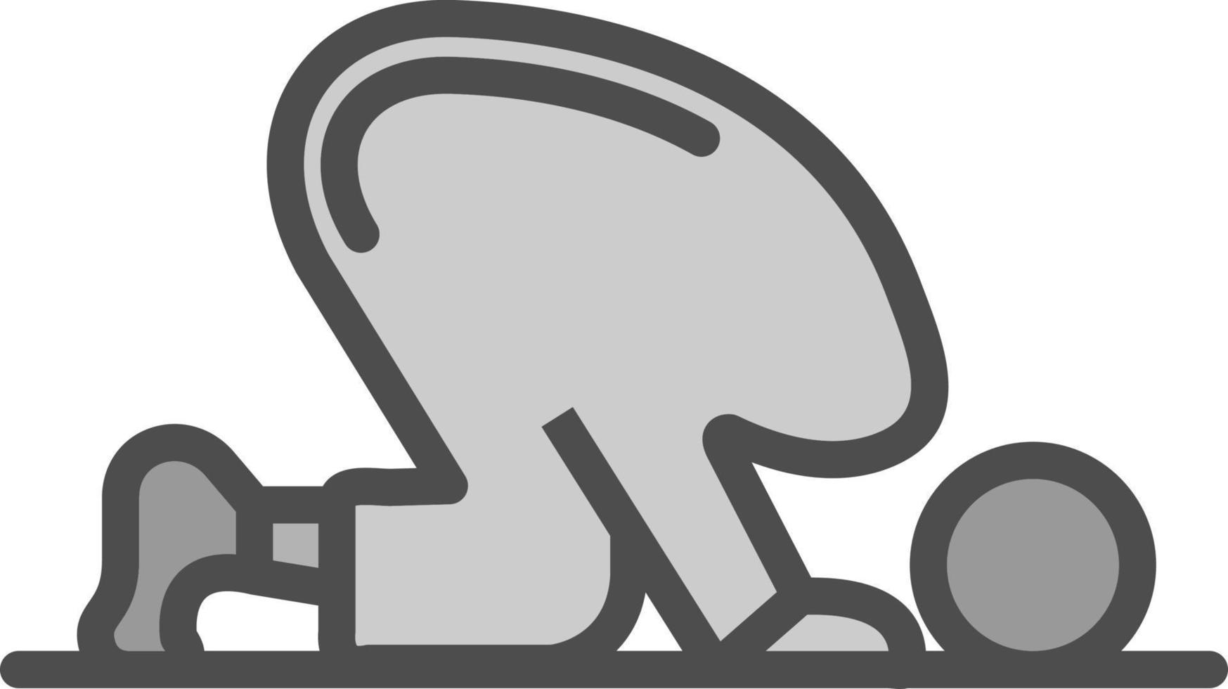 Sujud Vector Icon Design